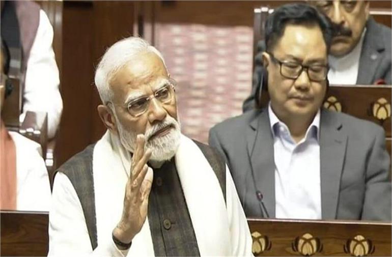 शराब, शीशमहल और शायरी… राज्यसभा में PM मोदी का 'AAP' पर बड़ा हमला