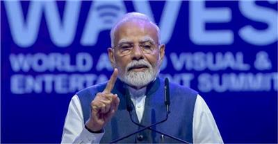 WAVES Summit के दौरान पीएम मोदी ने कहा– भारत की सिनेमा और संस्कृति बना रही है वैश्विक पहचान