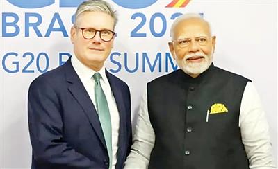 भारत-ब्रिटेन के बीच मुक्त व्यापार समझौता, पीएम मोदी और कीर स्टार्मर की बातचीत के बाद ऐलान