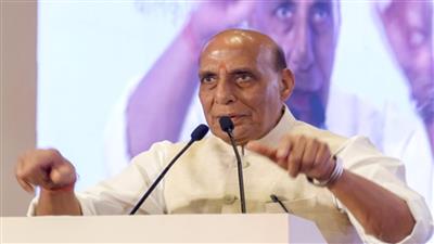 रक्षा मंत्री ने ‘भारत माता की जय’ लिखकर दी ‘ऑपरेशन सिंदूर’ की जानकारी