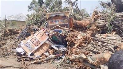 कांगड़ा में तूफान ने मचाई भारी तबाही, ट्रक पर गिरा पेड़, चालक समेत दो लोगों की मौत