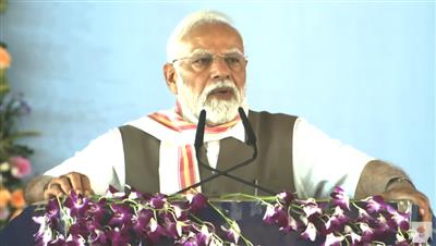पाकिस्तान को चेतावनी देते हुए पीएम मोदी ने कहा-  ‘प्रभु श्री राम की नीति नए भारत की नीति बन गई है’
