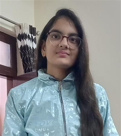 कल्पना चाहर ने दसवीं में किया स्कूल टॉप