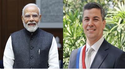 पीएम मोदी आज नई दिल्ली में पराग्वे के राष्ट्रपति सैंटियागो पेना पलासिओस से करेंगे वार्ता 