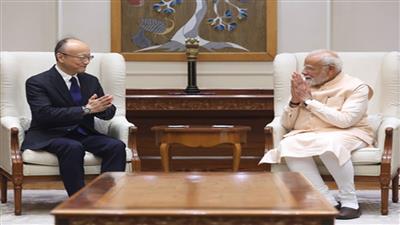 पीएम मोदी एडीबी के अध्यक्ष मसातो कांडा से मिले, इन्फ्रास्ट्रक्चर के लिए 10 अरब डॉलर देने का किया वादा