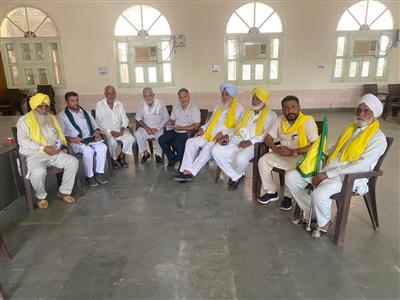 बैठक में किसान संगठनों ने लिए अह्म फैसले
