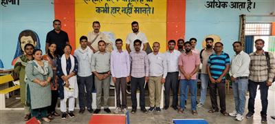 हरियाणा कौशल अध्यापक एसोसिएशन ने मीटिंग कर किया विचार-विमर्श