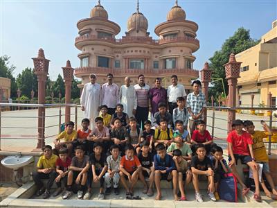 वनवासी कल्याण आश्रम, सिरसा पहुंचा पूर्वोत्त्तर राज्यों से आए बच्चों का दल