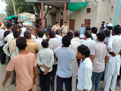 नशा मुक्त समाज के निर्माण हेतु पुलिस प्रशासन का जन-जागरूकता अभियान