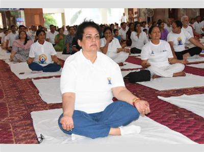 अंतरराष्ट्रीय योग दिवस पर रेड बिशप, पंचकूला में भव्य योग शिविर का आयोजन