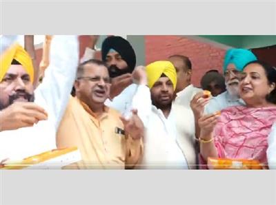 Ludhiana Bypoll: AAP की जीत, औपचारिक ऐलान बाकी, वर्करों में जश्न