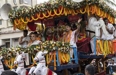 आषाढ़ मास के शुक्ल पक्ष की द्वितीया तिथि है खास, नगर भ्रमण पर निकलते हैं भगवान जगन्नाथ