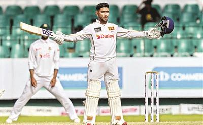 कोलंबो टेस्ट में श्रीलंका को बांग्लादेश पर 43 रन की बढ़त, पथुम निसंका का नाबाद शतक