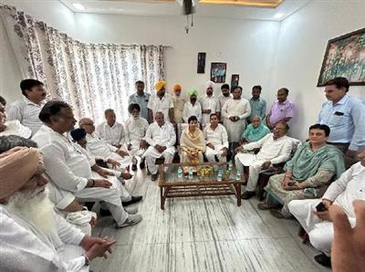 समाज को बांटकर और झूठ बोलकर वोट लेती है भाजपा: कुमारी सैलजा