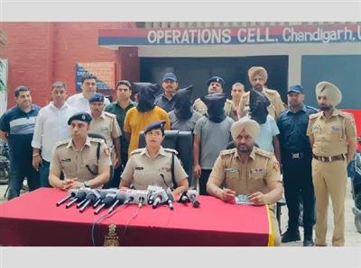 चंडीगढ़ पुलिस की बड़ी कामयाबी: अंतरराज्यीय ऑटो लिफ्टर गिरोह का पर्दाफाश, मास्टरमाइंड मुन्ना समेत 4 गिरफ्तार