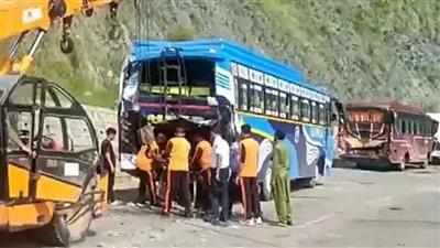 अमरनाथ यात्रा के दौरान बड़ा हादसा, चार बसों की आपस में टक्कर, 36 तीर्थयात्री घायल