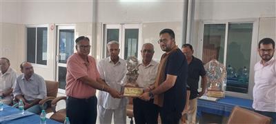 जनता मैटरनिटी अस्पताल में विदाई समारोह आयोजित