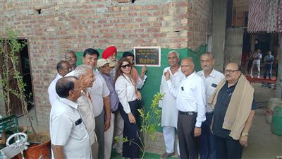 समाजसेवी ललित जैन ने किया आंखों व दांतों की जांच के क्लीनिक का शुभारंभ