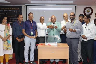 DRDO और एम्स बीबीनगर ने पहले कार्बन फाइबर कृत्रिम पैर का किया अनावरण