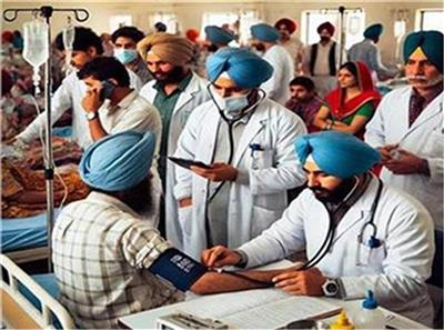पंजाब के इस गांव में फैली बीमारी, 1 की मौ+त, दर्जनों लोग बीमार