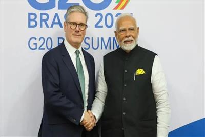 भारत-ब्रिटेन रिलेशन नई ऊंचाई पर: दोनों देशों में सबसे बड़ी डील तय, टैक्स घटेगा और सामान सस्ता होगा !