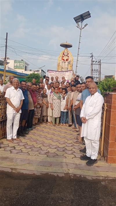 अग्रवाल सभा द्वारा एकम दिवस बड़ी धूमधाम से मनाया गया। 