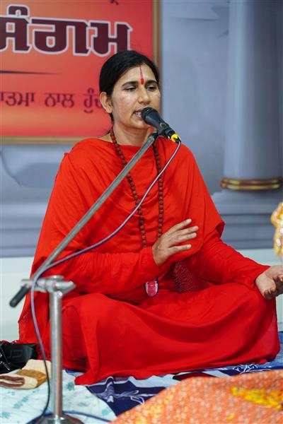 दिव्य ज्योति जागृति संस्थान द्वारा गाँव माहिला में तीन दिवसीय भक्ति संगम धार्मिक कार्यक्रम का आयोजन