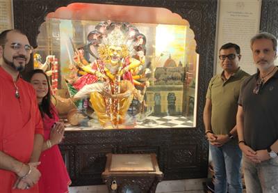 होम्बले फिल्म्स ने रचा इतिहास: मंदिर में मनाया महावतार नरसिम्हा की सफलता का जश्न