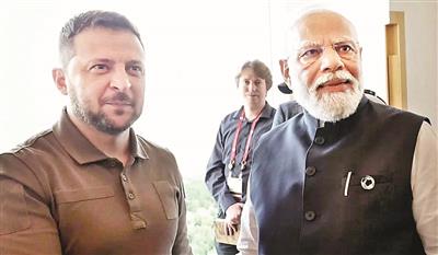 जेलेंस्की ने पीएम से की बात, रूस से युद्ध पर शांतिपूर्ण समाधान का आश्वासन