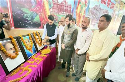 Himachal: अनुराग ठाकुर बाेले-'कांग्रेस की धार्मिक कट्टरता और तुष्टिकरण का नतीजा था विभाजन'