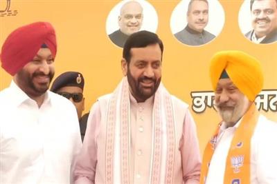 ਪੰਜਾਬ ਦੀ ਸਿਆਸਤ 'ਚ ਵੱਡੀ ਹਲਚਲ, ਸਾਬਕਾ ਅਕਾਲੀ ਆਗੂ ਚੀਮਾ ਭਾਜਪਾ 'ਚ ਸ਼ਾਮਲ