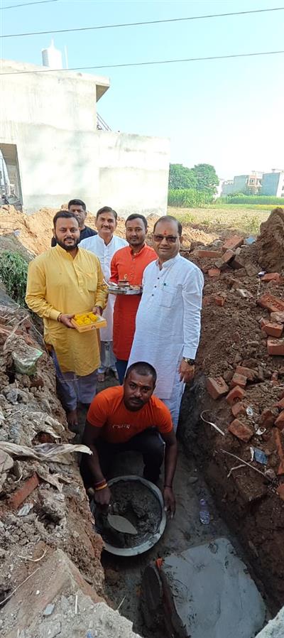 श्री खाटू श्याम जी के आशीर्वाद से आर.एस. विला, खरड़ में स्थित श्री खाटू श्याम जी मंदिर के निर्माण कार्य का बड़े ही श्रद्धा और उत्साह के साथ किया शुभारंभ 