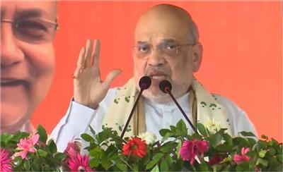 बिहार चुनाव: बक्सर रैली में बोले अमित शाह, 'वृद्धा पेंशन बढ़ाकर 400 से ₹1100 किया गया'