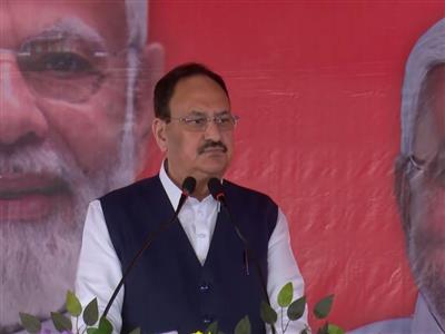 नीतीश कुमार ने पीएम मोदी के आशीर्वाद से बिहार को 'हीरा' दिया है: भाजपा अध्यक्ष जेपी नड्डा