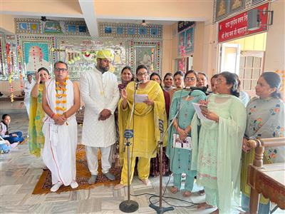 जैन स्थानक नवांशहर में हुआ विदाई समारोह