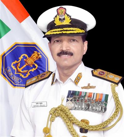 रियर एडमिरल सतीश वासुदेव बने पश्चिमी नौसेना कमान के मुख्य स्टाफ अधिकारी