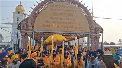 ਜੈਕਾਰਿਆਂ ਦੀ ਗੂੰਜ ਨਾਲ ਸ਼ਹੀਦਾਂ ਦੀ ਧਰਤੀ ਤੋਂ ਰਵਾਨਾ ਹੋਇਆ ਸ਼ਹੀਦੀ ਨਗਰ ਕੀਰਤਨ