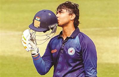 वैभव सूर्यवंशी का विश्व कीर्तिमान, सैयद मुश्ताक अली ट्रॉफी में शतक लगाने वाले सबसे युवा बल्लेबाज बने