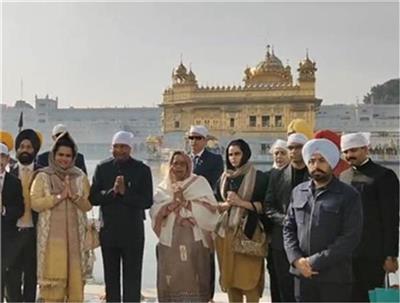 पूर्व राष्ट्रपति राम नाथ कोविंद ने सचखंड श्री दरबार साहिब में टेका माथा