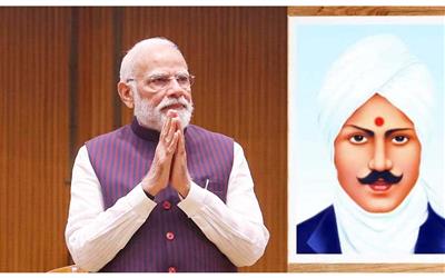 महाकवि सुब्रमण्यम भारती की जयंती, पीएम मोदी समेत कई नेताओं ने दी श्रद्धांजलि