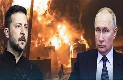 रूस के कहर से तड़प रहा यूक्रेन, जेलेंस्की बोले-जानबूझ कर युद्ध को खींच रहे पुतिन