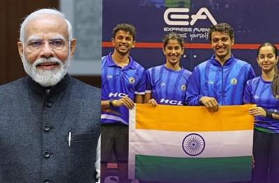 भारत ने पहली बार जीता स्क्वाश विश्व कप का खिताब, पीएम नरेंद्र मोदी ने दी बधाई