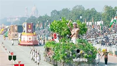 छत्तीसगढ़ की झांकी ने कर्तव्य पथ पर बिखेरा सांस्कृतिक जादू, राष्ट्रपति-पीएम और यूरोपीय अतिथि हुए मंत्रमुग्ध