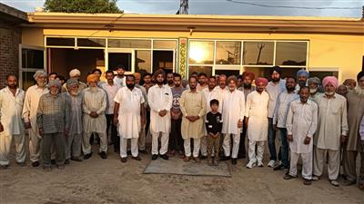 ਮਿਸ਼ਨ 2027 ਤਹਿਤ ਵਿਜੇ ਸ਼ਰਮਾ ਟਿੰਕੂ ਨੇ ਪਿੰਡ ਮਛਲੀ ਕਲਾ ਵਿਖੇ ਕੀਤੀ ਮੀਟਿੰਗ