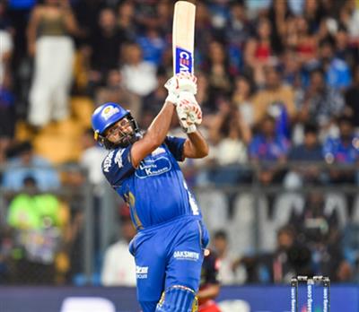 आईपीएल 2026 : रोहित शर्मा ने मुंबई इंडियंस के लिए पूरे किए 6 हजार रन