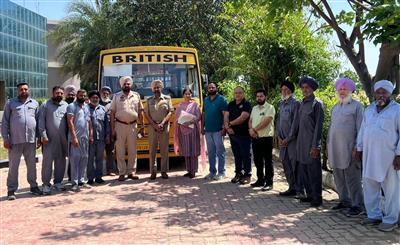 ਬ੍ਰਿਟਿਸ਼ ਕਾਨਵੈਂਟ ਸਕੂਲ ਵਿੱਚ ਵਿਦਿਆਰਥੀਆਂ ਦੀ ਸੁਰੱਖਿਆ ਪ੍ਰਬੰਧਾਂ ਦਾ ਜਾਇਜ਼ਾ