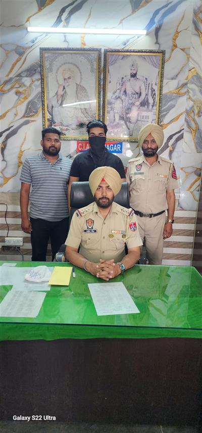 ਸੀ.ਆਈ.ਏ. ਸਟਾਫ ਵੱਲੋਂ 01 ਦੋਸ਼ੀ ਗ੍ਰਿਫਤਾਰ; 20 ਗ੍ਰਾਮ ਹੈਰੋਇਨ, ਇੱਕ ਦੇਸੀ ਪਿਸਤੌਲ .315 ਬੋਰ ਸਮੇਤ 02 ਜਿੰਦਾ ਰੌਂਦ ਬਰਾਮਦ