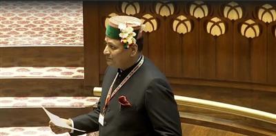 अनुराग शर्मा ने ली राज्यसभा सांसद की शपथ, हिमाचल के मुद्दों को उठाने का संकल्प