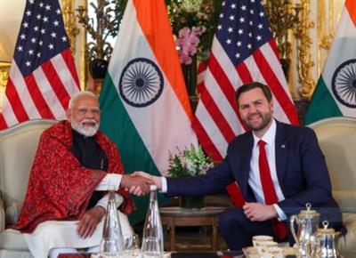 अमेरिकी दूतावास ने जेडी वेंस के भारत दौरे की दिलाई याद