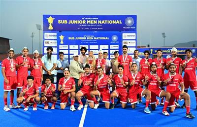 हॉकी पंजाब का दबदबा बरकरार, सब-जूनियर नेशनल चैंपियनशिप में जीता कांस्य पदक